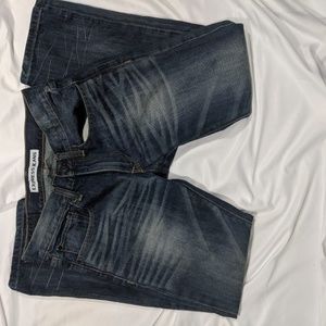 Sold! Express rocco slim fit boot cut mens jeans